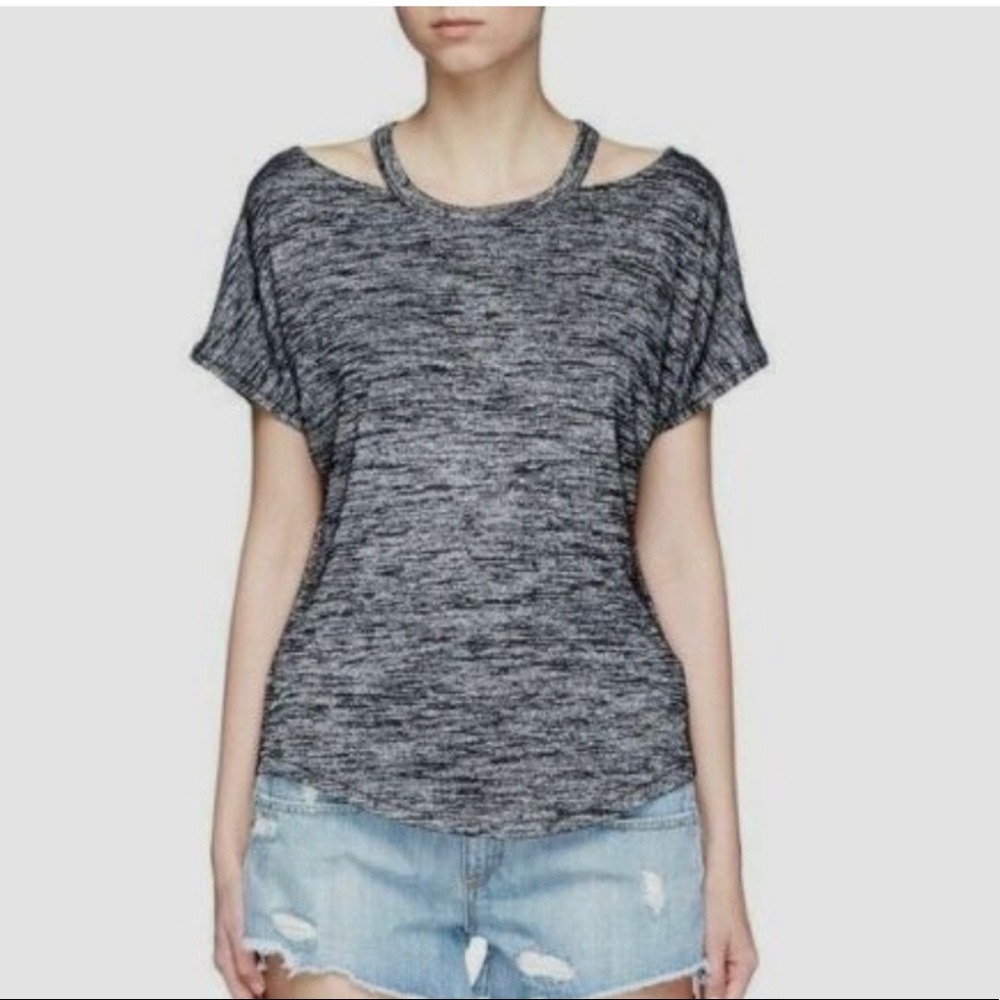 Rag & Bone | Cutout Short Sleeve Top